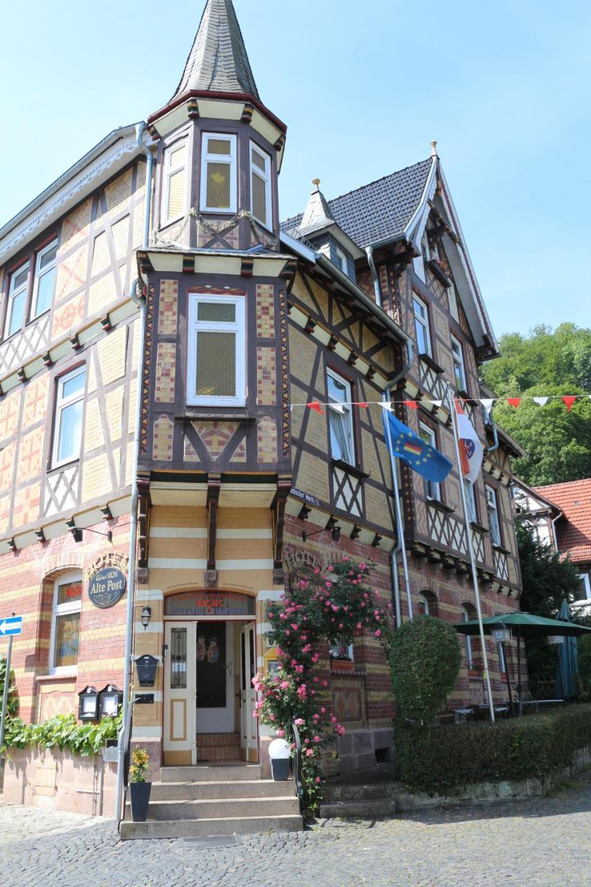 Hotel Alte Post 바트순덴알렌도르프 외부 사진